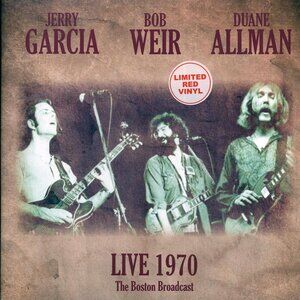 Jerry Garcia & Duane Allman Live 1970 LP ~ Ltd Ed Red Vinyl ~ New/Sealed!